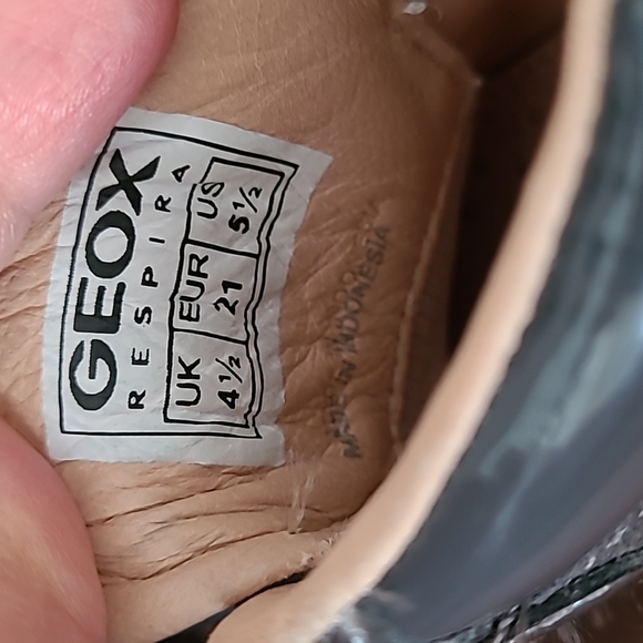 Geox Toddler Girl's High Top Sneakers Size 21 EUR - Picture 7 of 9